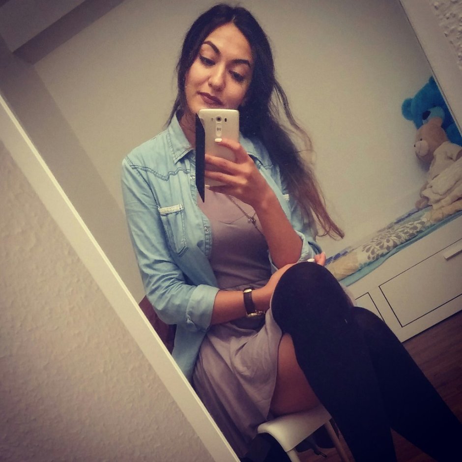 Helga Lovekaty with sister