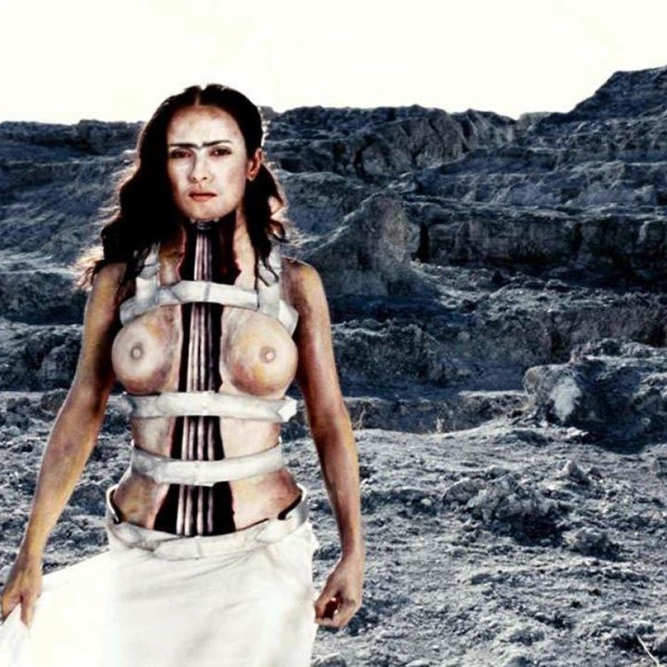 Actress Salma Hayek Nude