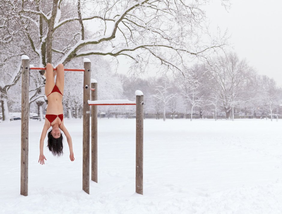 Upside down