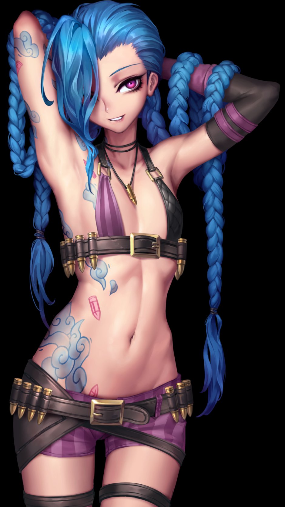 League of Legends Jinx Hentai Foot