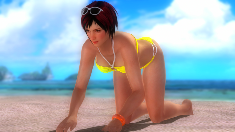 Brunette dolls model