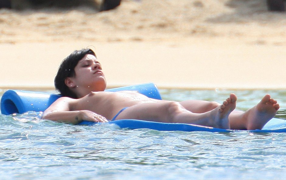 Lily Allen naked
