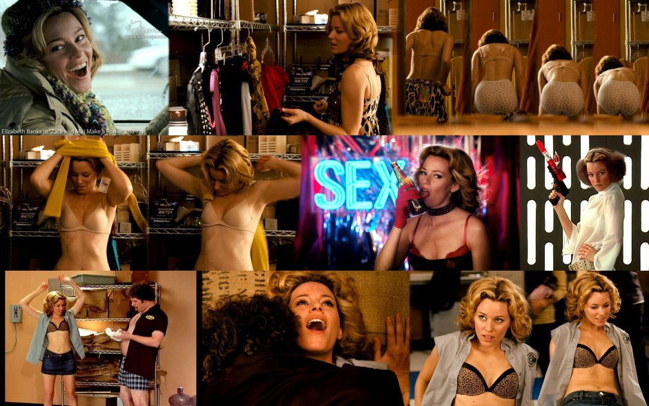 Elizabeth Banks Naked in films