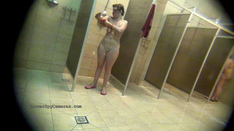 Naked men in the bath hidden camera