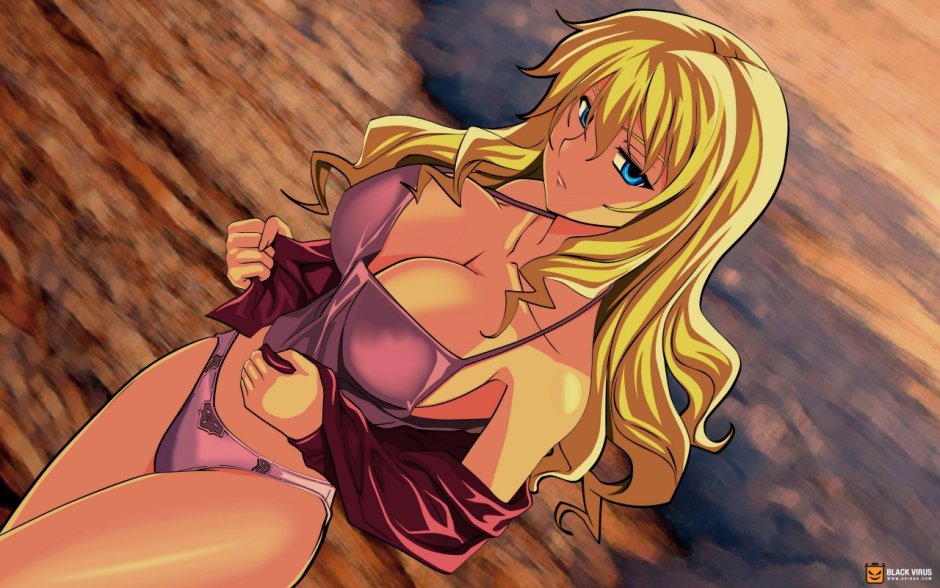 Anime Freezing Satellaise and Cazuya