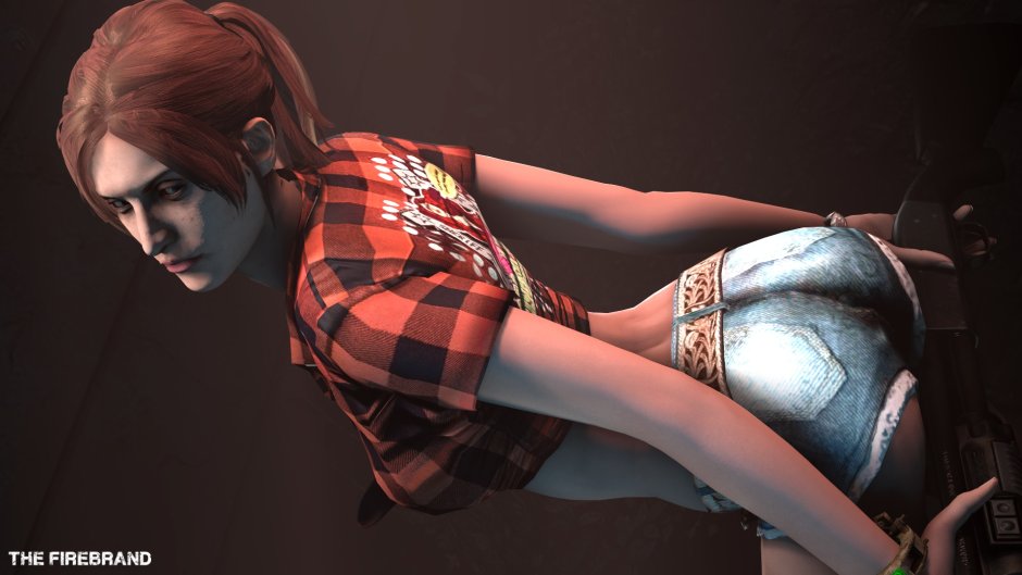 Resident Evil 2 Remake Clair Redfield Ass