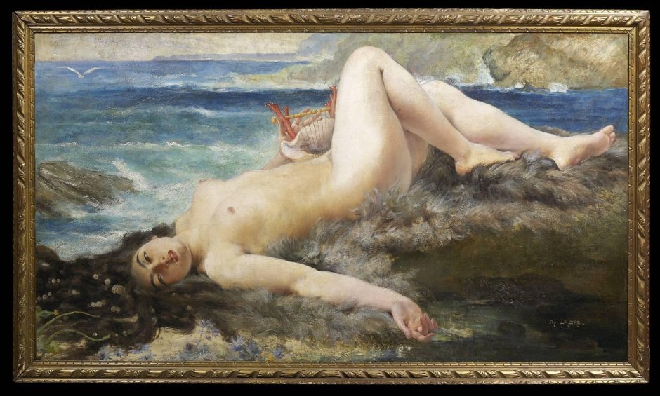 Paintings by the artist Adolphe La Lyre