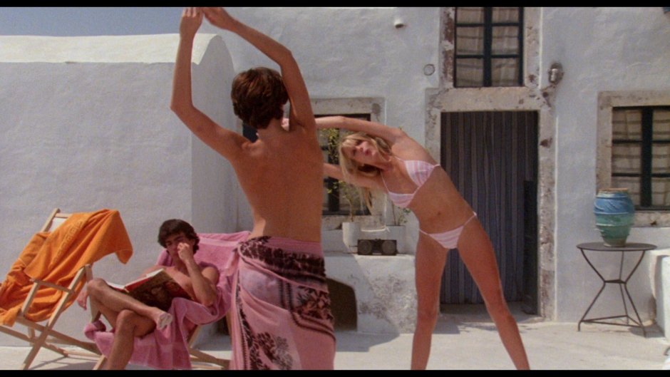 Valerie Kennesen in a swimsuit