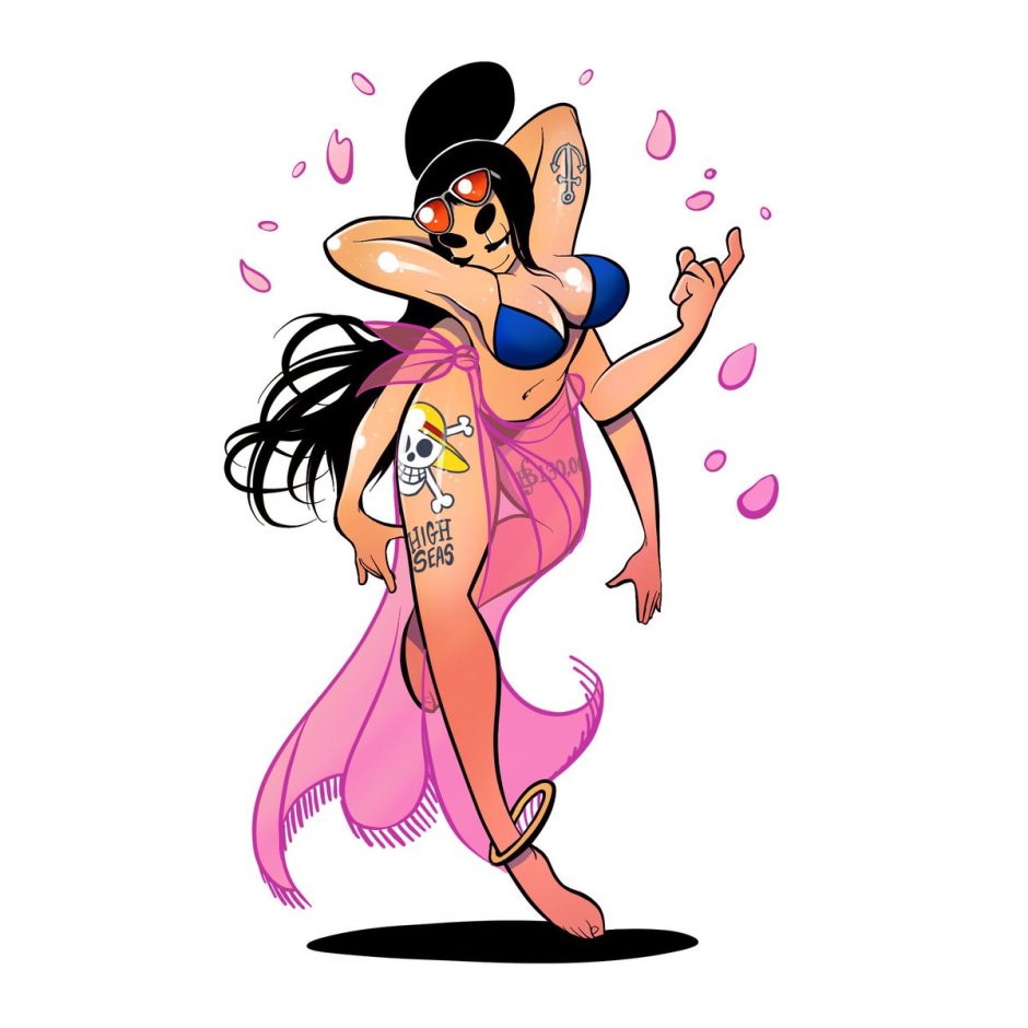 Nico Robin Blacked