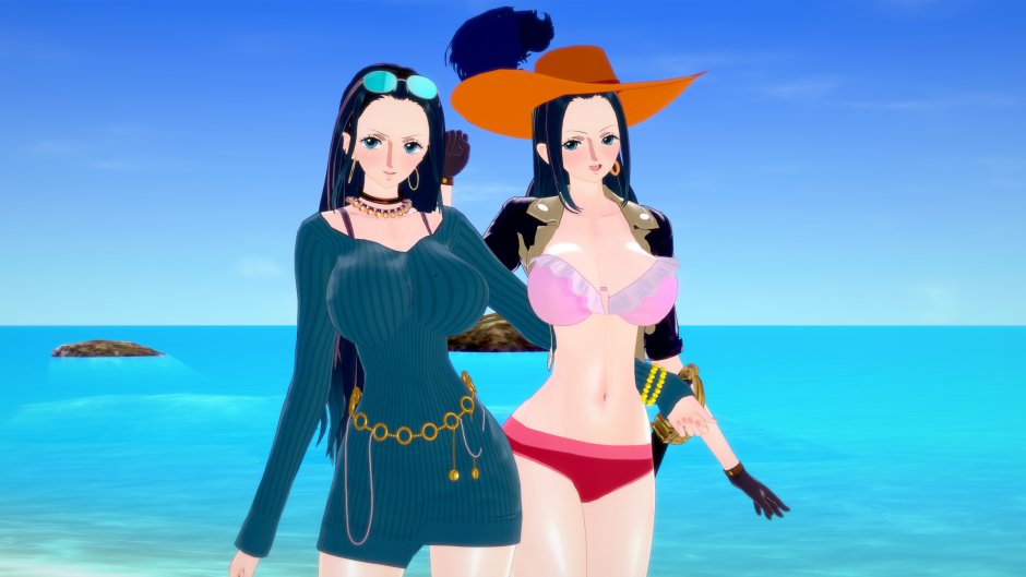 Van pis Robin oppai