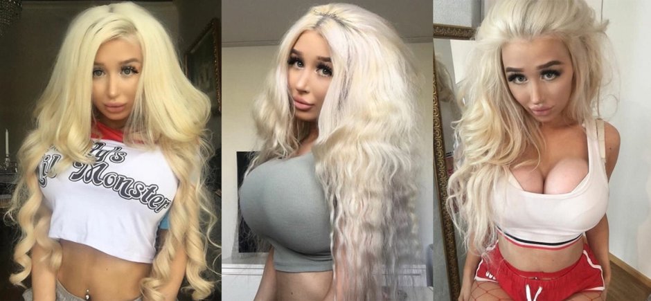 Bimbo before and after