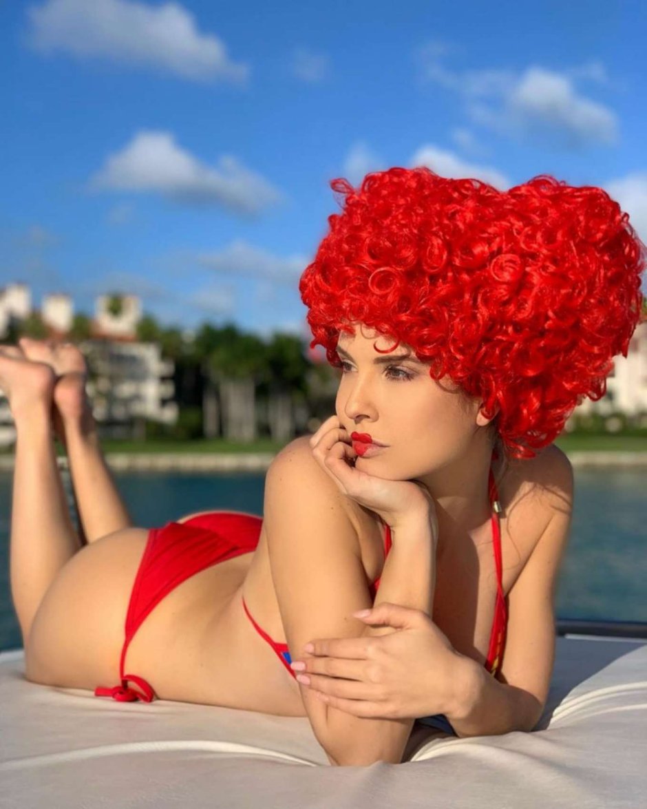 Amanda Love in a bikini