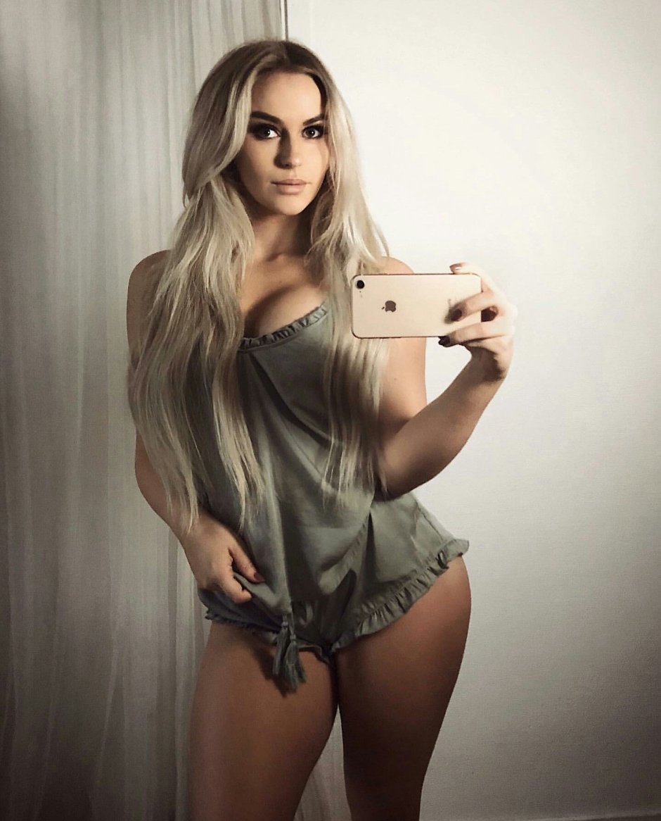 Anna Nistrom in Lingerie