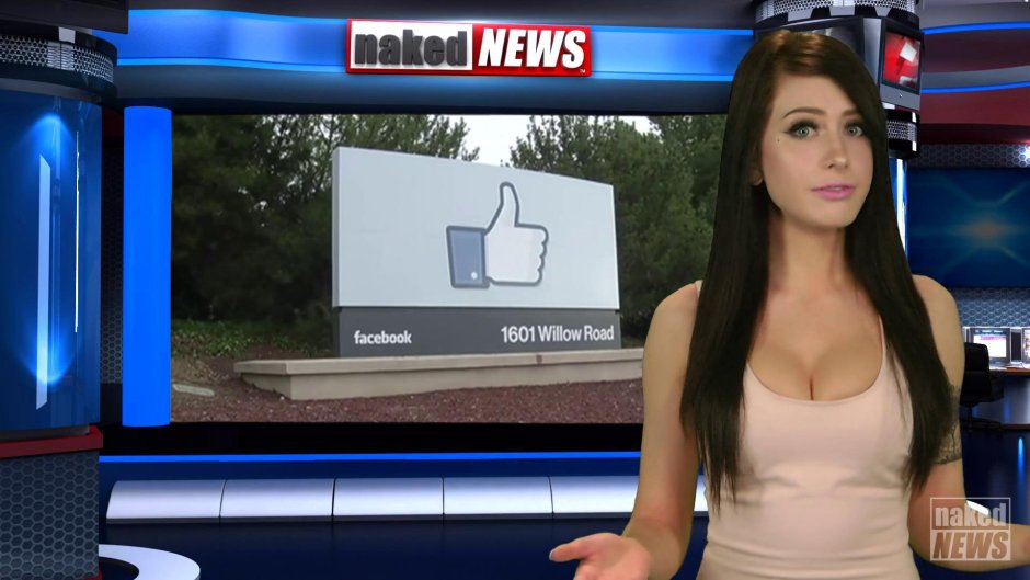 French analogue of Naked News Full Height Models