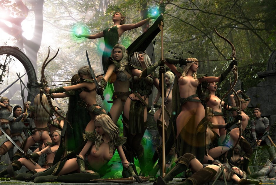 Amazon-Warriors: the messenger of the queen