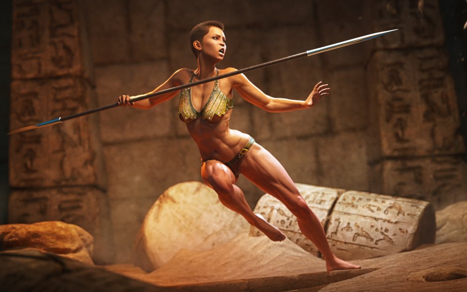 Amazon-Warriors: the messenger of the queen