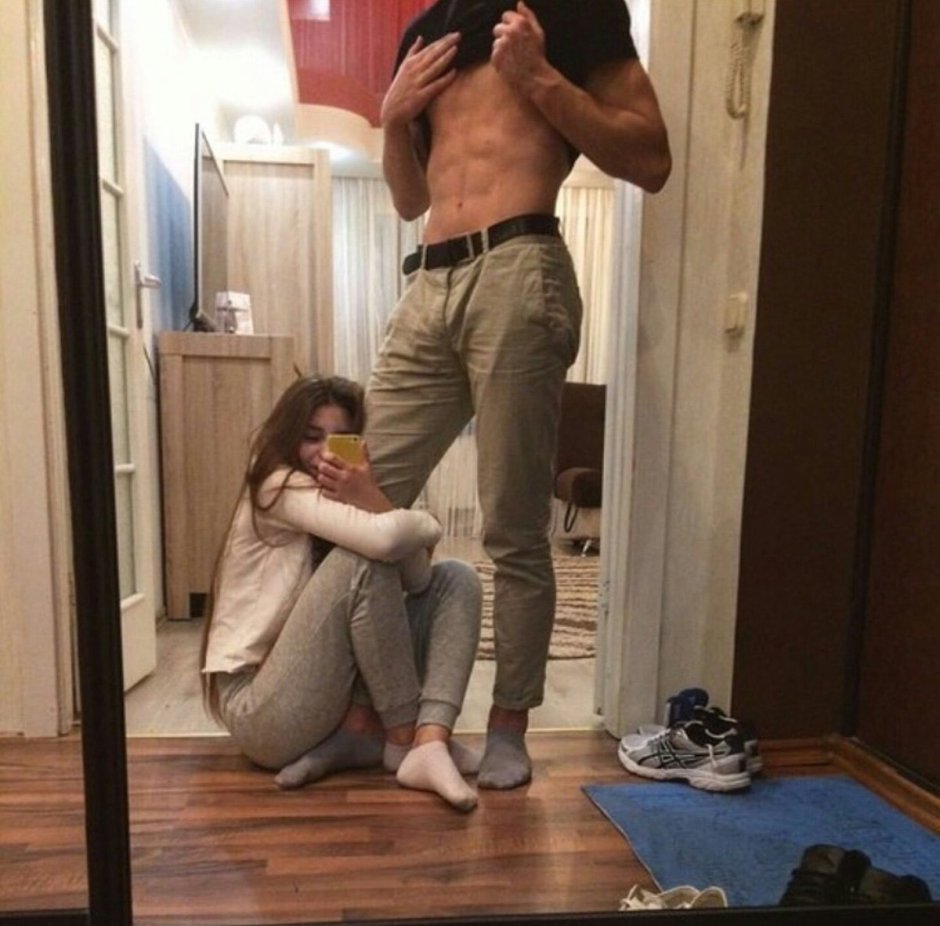 Homemade guy with a girl