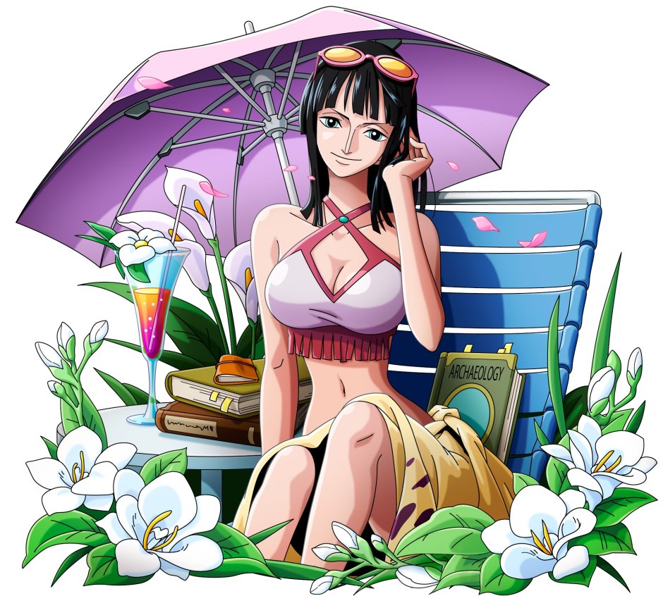 Anime logo Niko Robin