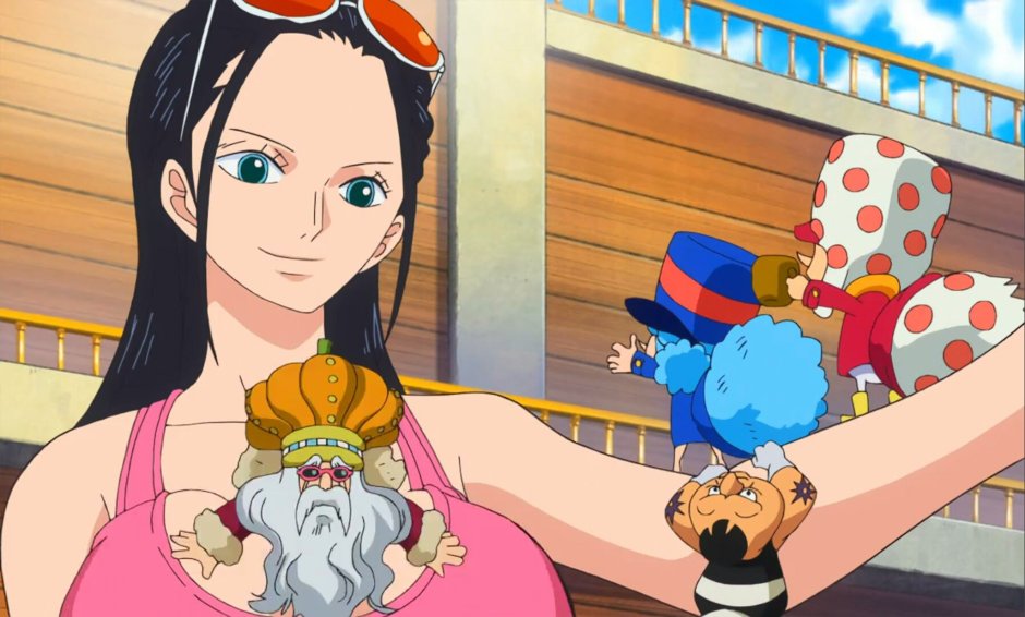 Van pis fan service Robin