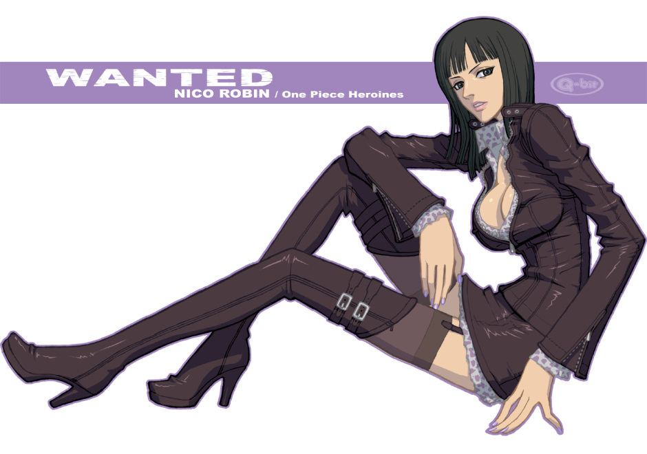 Niko Robin in stockings