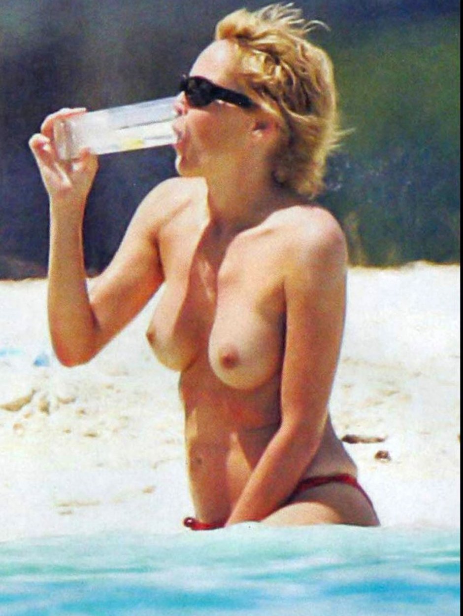 Naked Sharon Stone in the film Basic Instinct 1992