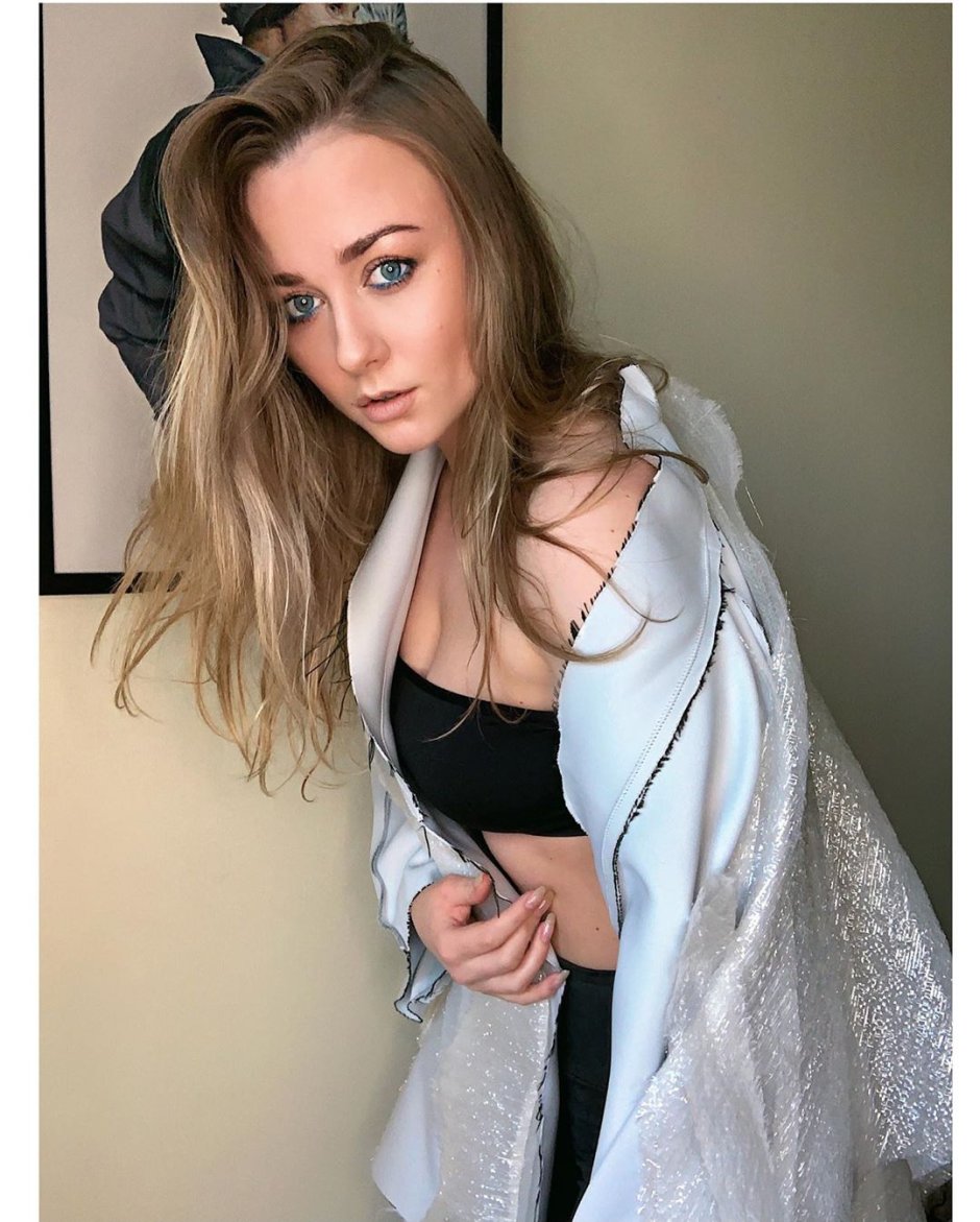 Russian actress Ingrid Olerinskaya
