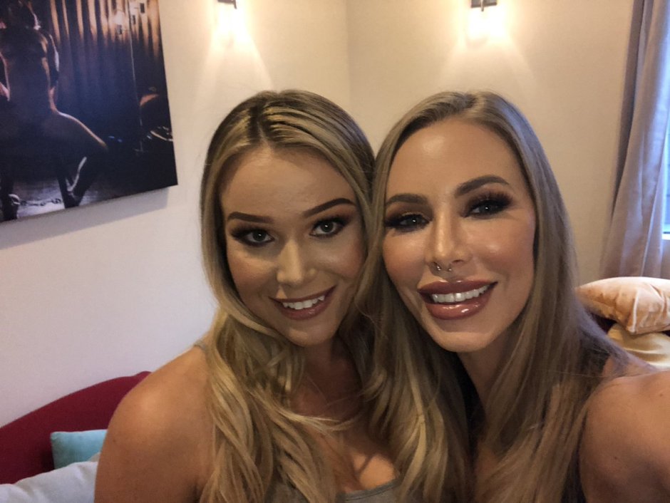 Brandy Love and Nicole Eniston