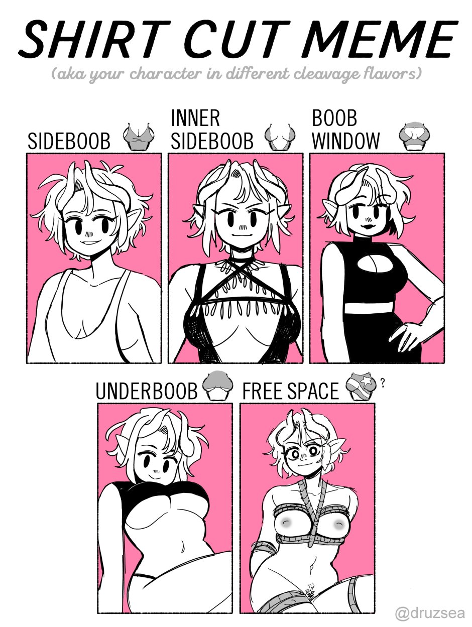 Big breasts of the girl