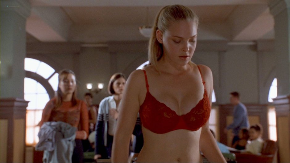 Katherine Heigl is a very dangerous little thing in the shower