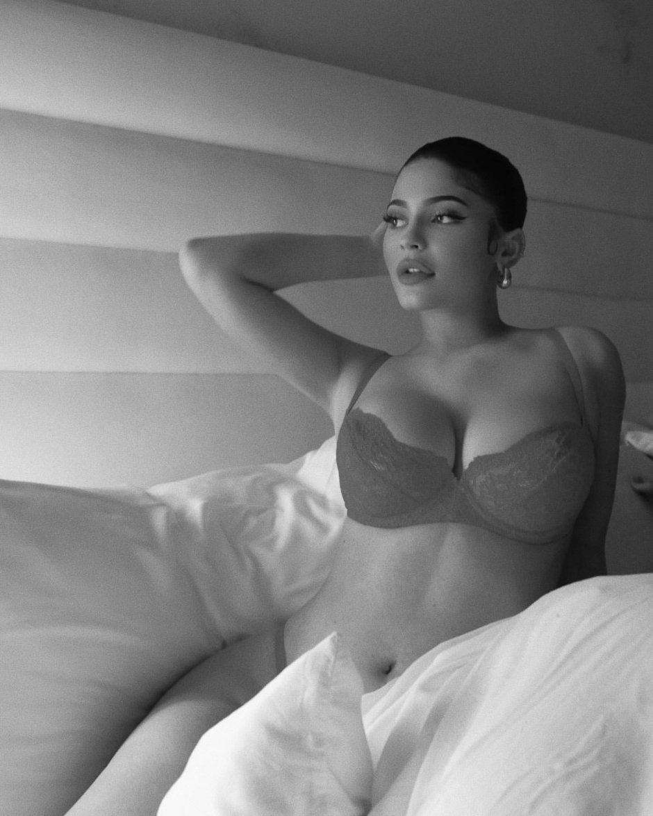 Kylie Jenner in underwear 2020