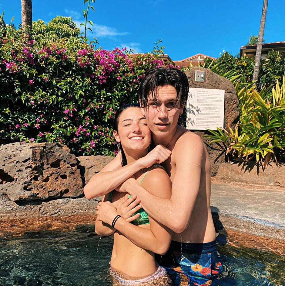 Charlie Damelio and her boyfriend