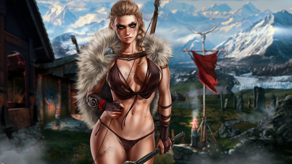 Assassin Creed Odyssey Kassandra Naked