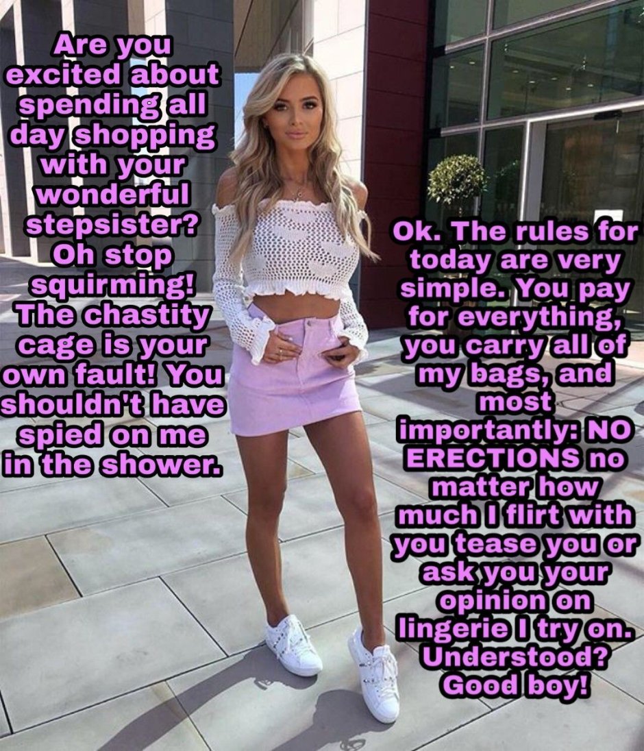 BDSM Slave in a belt of fidelity