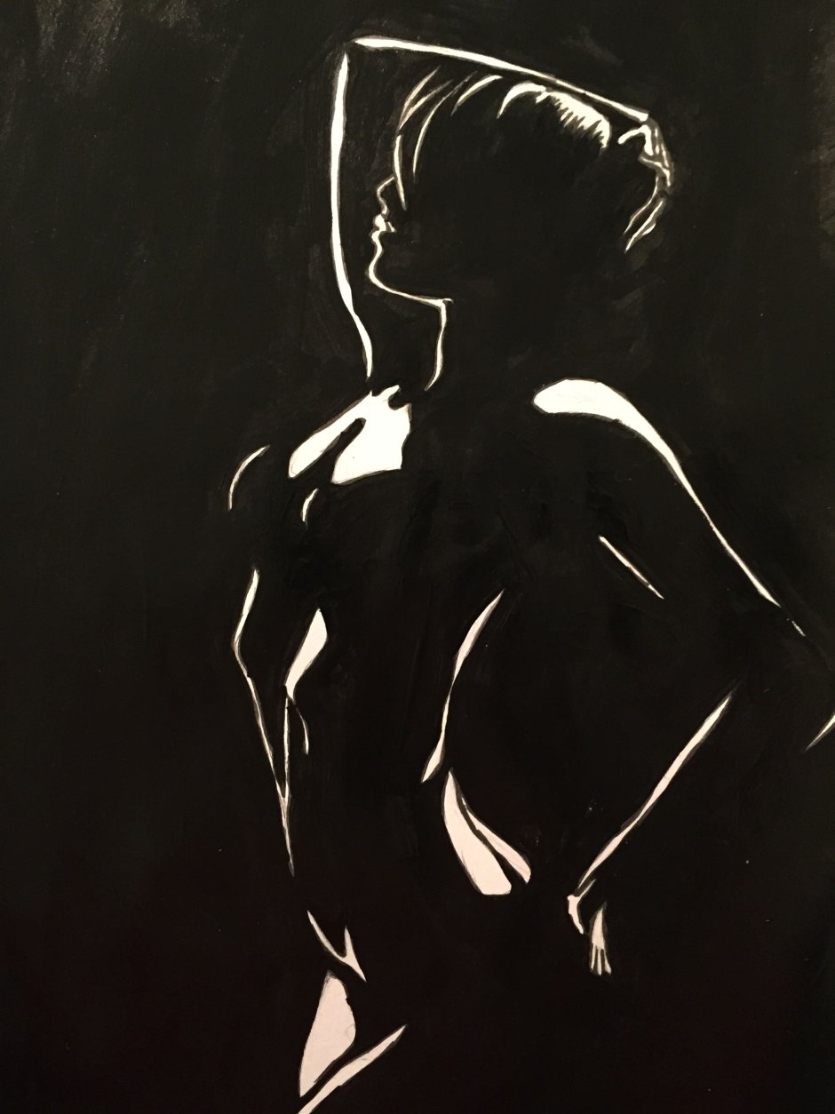 Female silhouette