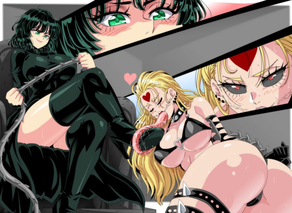 XXX Tatsumaki and Fubuki Futanari