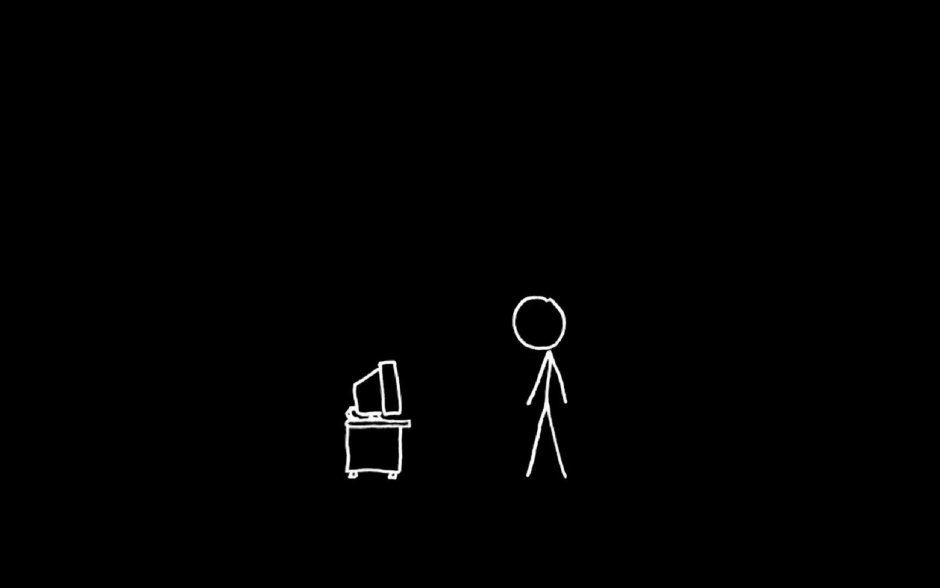 Black minimalism