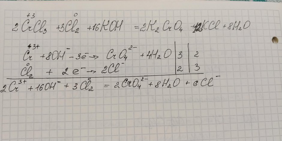 CL2 + KOH = KCL + KCLO + H2O OVR