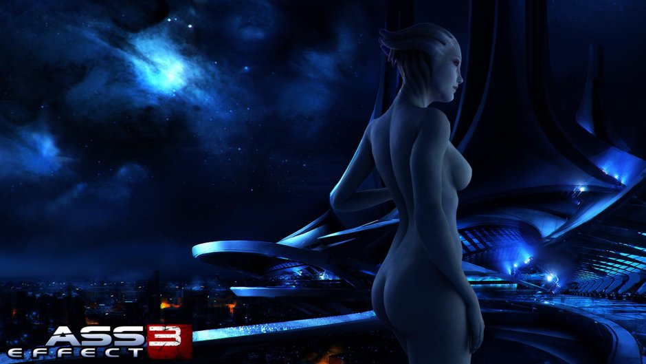 Naked women in science fiction