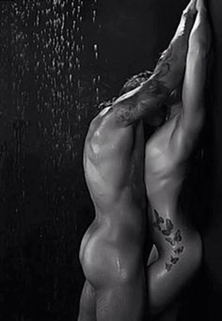 Erotic black white