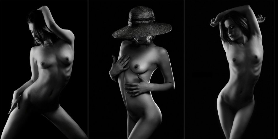 Positioning in the style of nude