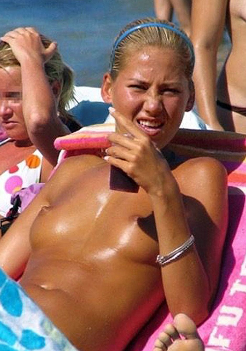 Anna Kournikova was exposed