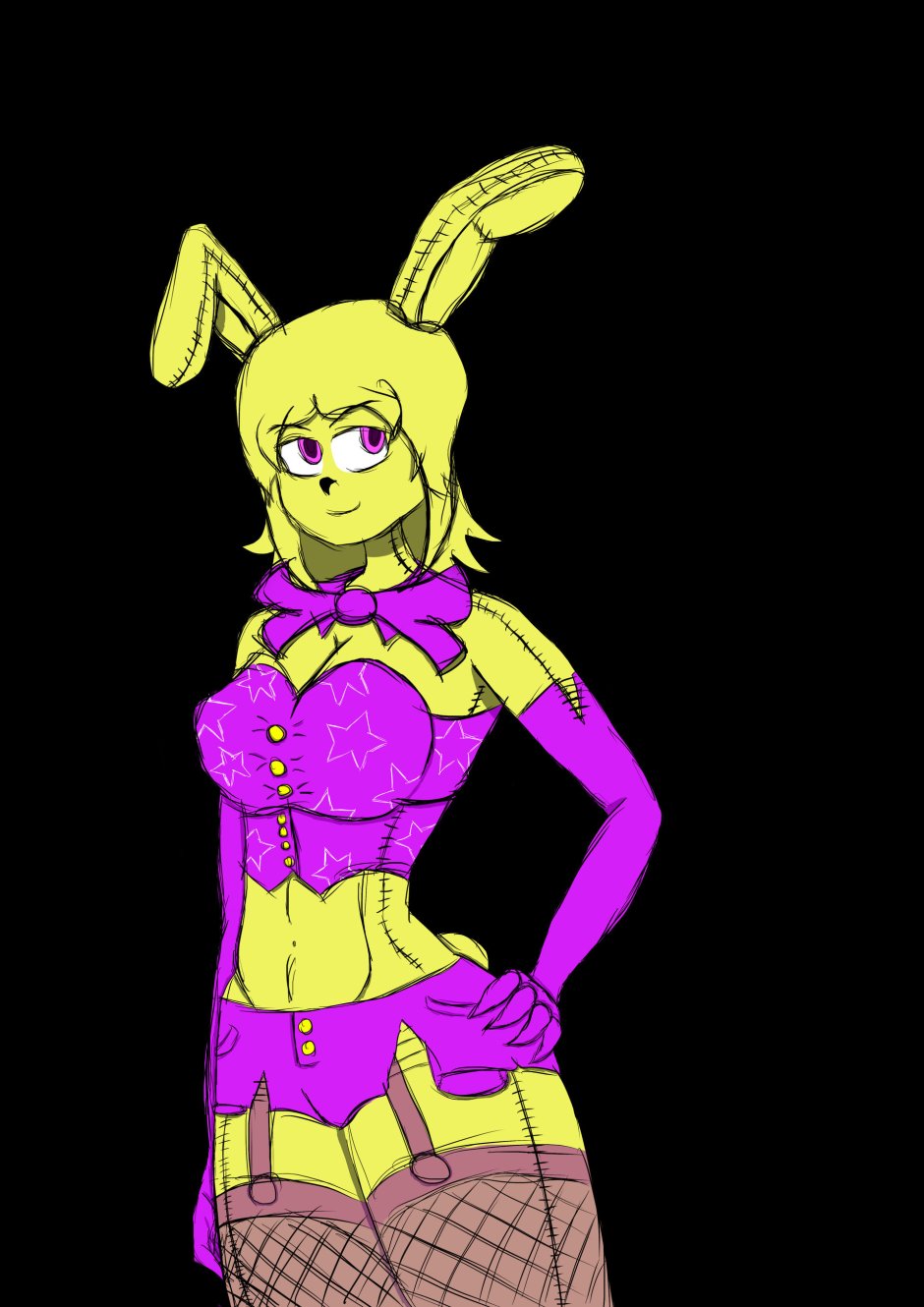 Hentai Mangle FNAF 3D Cumshot