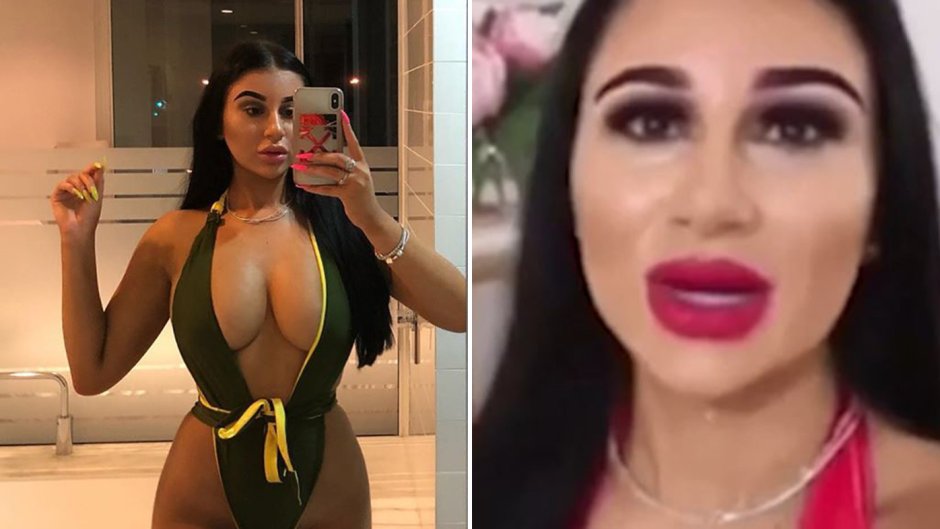 Mikaela Reidy Plus Size in a bikini