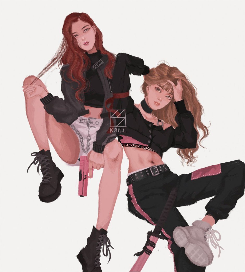 Black Pink Art 18