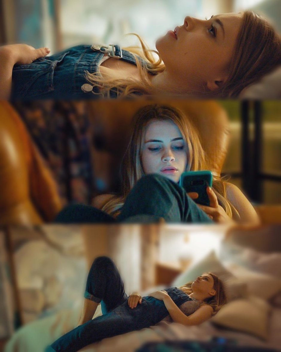 Girl from the film after