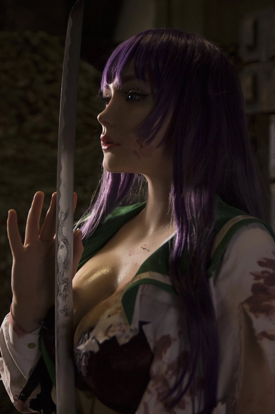Vermale in gold cosplay