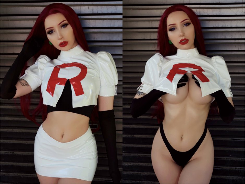 Naked cosplay Ero Beke Jacoba