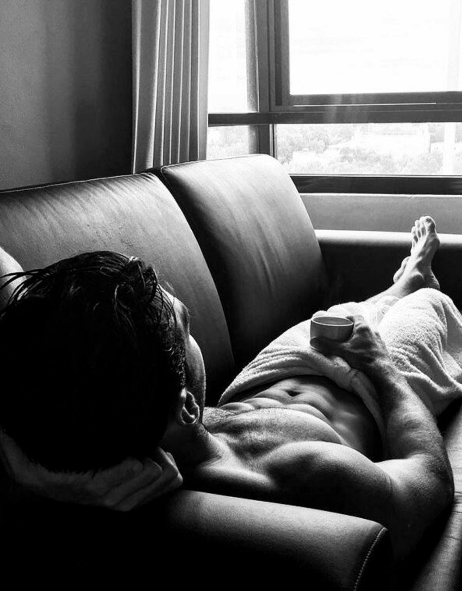 Boy and girl in bed
