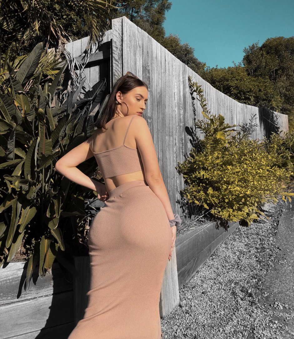 Mandy Muse in the dress of the priest
