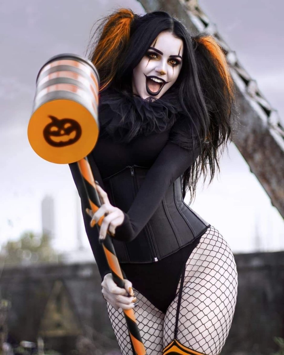 Halloween girls are beautiful
